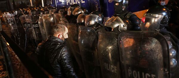 Policía de Georgia Policía de Georgia - Sputnik Mundo