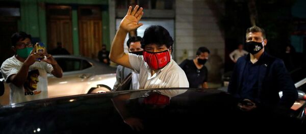 Evo Morales, expresidente de Bolivia - Sputnik Mundo