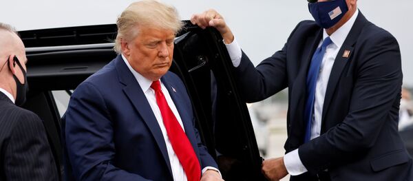 Donald Trump, presidente de EEUU - Sputnik Mundo