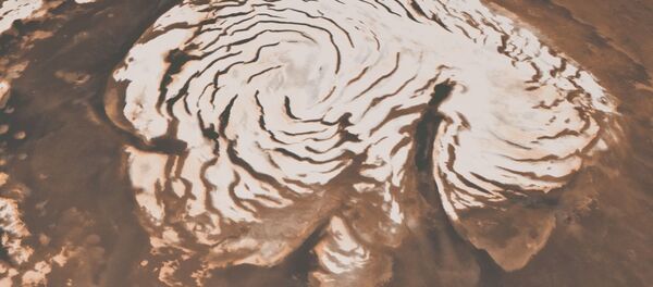 Capas de hielo en Marte - Sputnik Mundo
