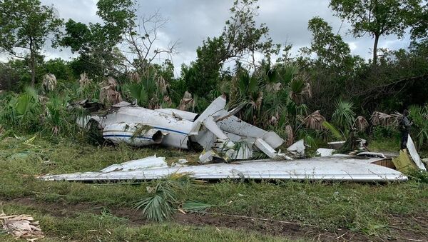 Narcoavioneta estrellada en selva de Guatemala - Sputnik Mundo