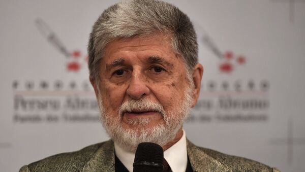 Celso Amorim, excanciller de Brasil Celso Amorim, excanciller de Brasil - Sputnik Mundo