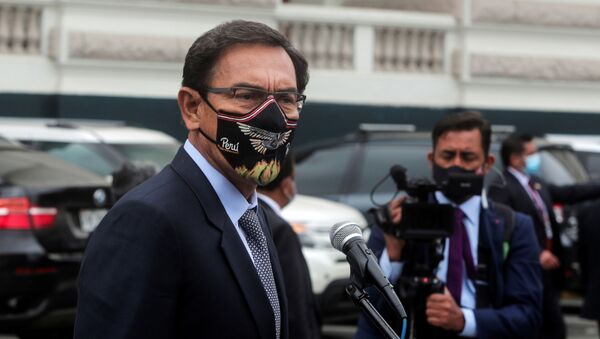 Martín Vizcarra, presidente de Perú Martín Vizcarra, presidente de Perú - Sputnik Mundo
