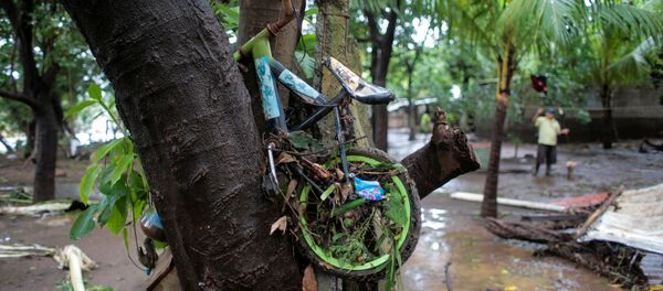 Masachapa, Nicaragua, tras el pasó del huracán Eta - Sputnik Mundo