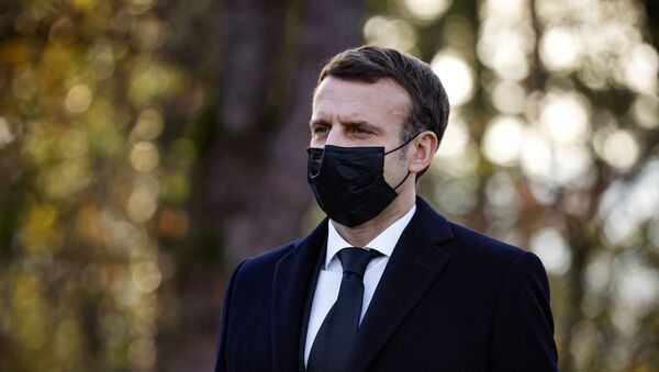 Emmanuel Macron, presidente de Francia - Sputnik Mundo