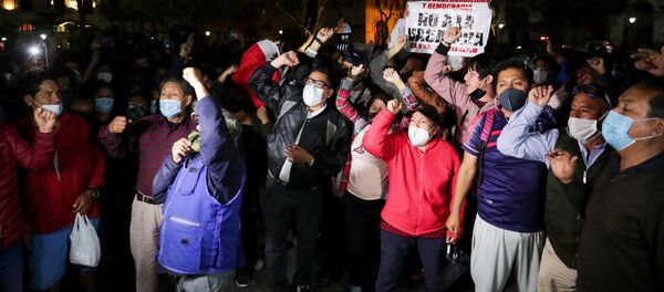 Protestas en Perú - Sputnik Mundo