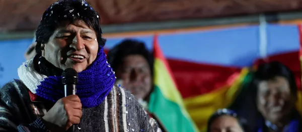 Evo Morales, expresidente de Bolivia, tras volver a su país Evo Morales, expresidente de Bolivia, tras volver a su país - Sputnik Mundo