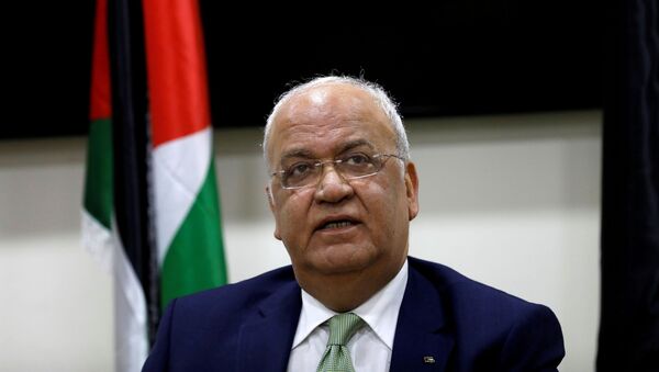 Saeb Erekat, secretario general de la Organización para la Liberación de Palestina - Sputnik Mundo