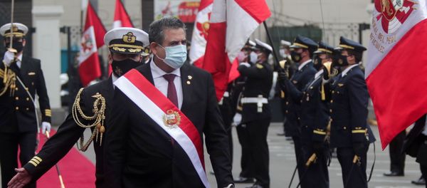 Manuel Merino, presidente interino de Perú - Sputnik Mundo