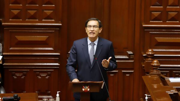 Martín Vizcarra, expresidente de Perú - Sputnik Mundo