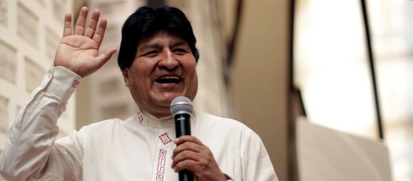 Evo Morales, expresidente de Bolivia - Sputnik Mundo