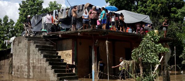 Situación en La Lima, Honduras, tras el paso del Eta - Sputnik Mundo