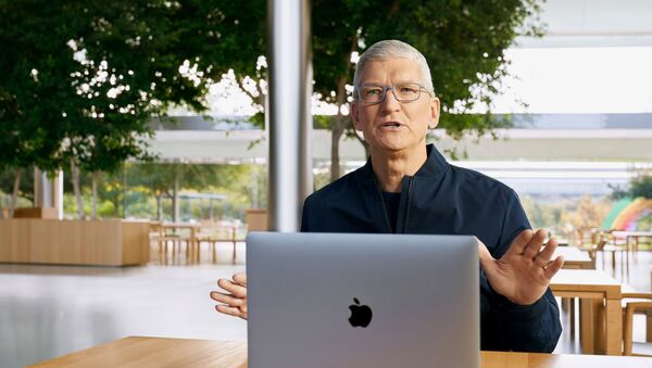 Tim Cook, director ejecutivo de Apple - Sputnik Mundo