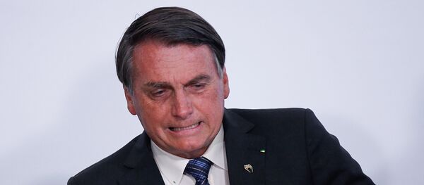 Jair Bolsonaro, presidente de Brasil - Sputnik Mundo