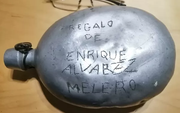 Cantimplora hallada en Teruel Cantimplora hallada en Teruel - Sputnik Mundo