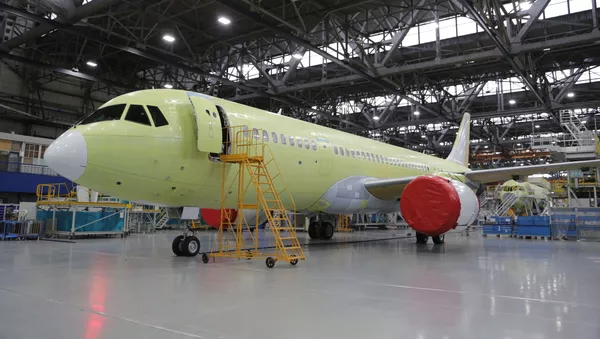 El prototipo del avión MC-21-310 - Sputnik Mundo