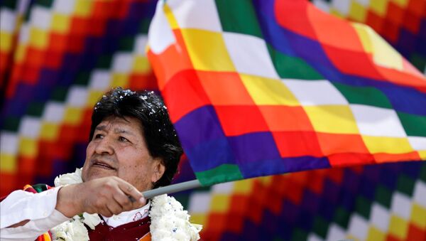 Evo Morales, expresidente de Bolivia - Sputnik Mundo