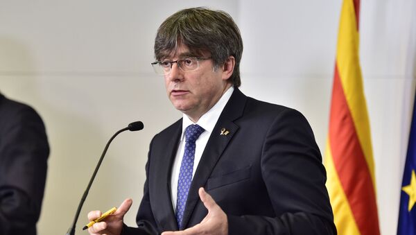 Carles Puigdemont, expresidente de Cataluña - Sputnik Mundo