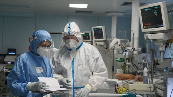 Un hospital en Rusia - Sputnik Mundo