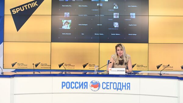 Una vídeoconferencia de SputnikPro con Colombia - Sputnik Mundo