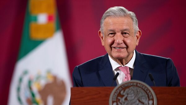 Andrés Manuel López Obrador, presidente de México - Sputnik Mundo