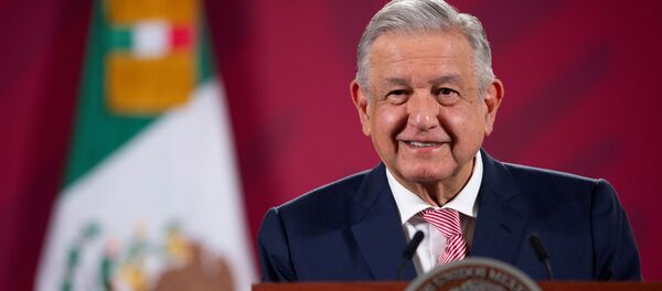 Andrés Manuel López Obrador, presidente de México - Sputnik Mundo