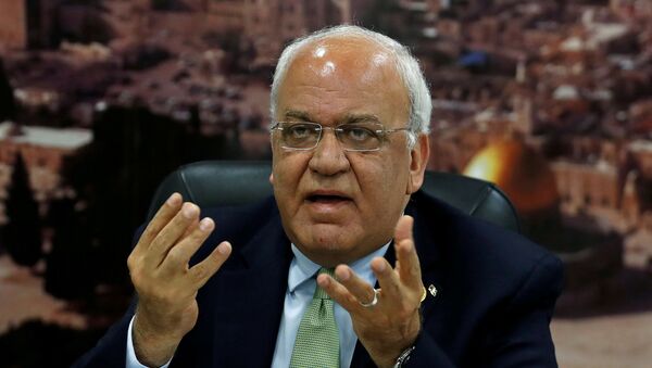 Saeb Erekat, secretario general de la Organización para la Liberación de Palestina - Sputnik Mundo