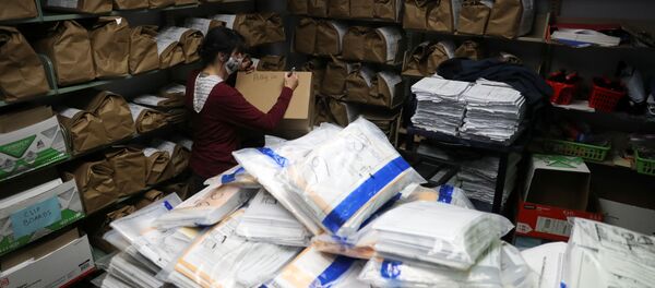 Elecciones presidenciales en Kenosha, EEUU - Sputnik Mundo