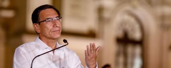 Martín Vizcarra, expresidente de Perú Martín Vizcarra, expresidente de Perú - Sputnik Mundo