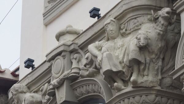 Estatua restaurada de Palencia - Sputnik Mundo