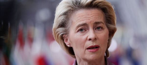 Ursula von der Leyen, presidenta de la Comisión Europea - Sputnik Mundo