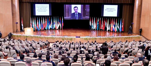 La conferencia internacional sobre el retorno de los refugiados, celebrada en Damasco La conferencia internacional sobre el retorno de los refugiados, celebrada en Damasco - Sputnik Mundo