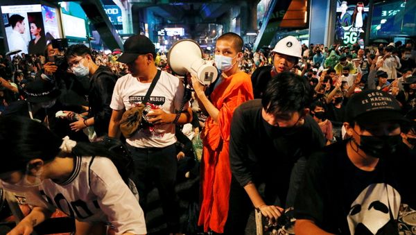 Protestas antigubernamentales en Tailandia Protestas antigubernamentales en Tailandia - Sputnik Mundo