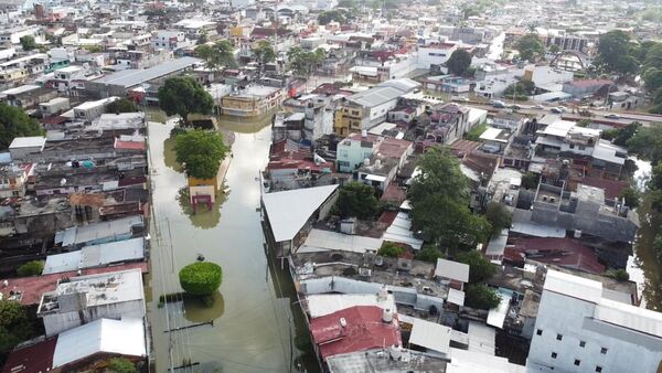 Inundaciones en Tabasco Inundaciones en Tabasco - Sputnik Mundo