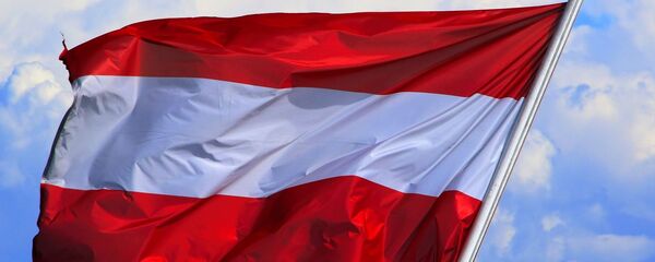 La bandera de Austria - Sputnik Mundo