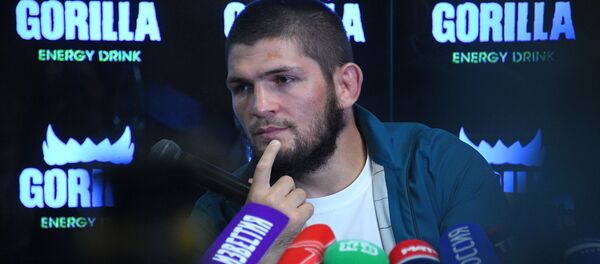 Khabib Nurmagomedov, luchador de artes marciales mixtas ruso - Sputnik Mundo