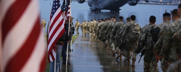 Tropas de EEUU en Irak (archivo) - Sputnik Mundo