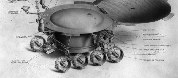 Устройство передвижной лаборатории Луноход-1 - Sputnik Mundo