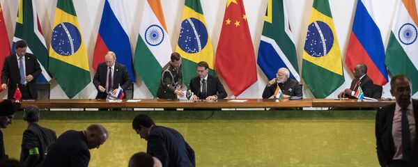 Líderes de los BRICS - Sputnik Mundo