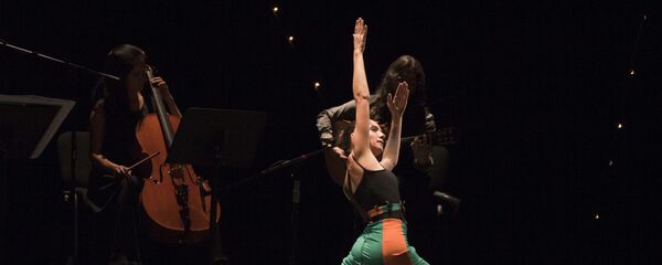 Un espectáculo flamenco en el teatro de la Ciudad Esperanza Iris de México - Sputnik Mundo