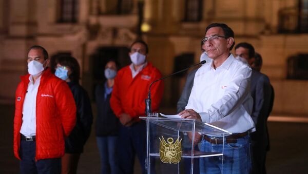 Martín Vizcarra, expresidente de Perú - Sputnik Mundo