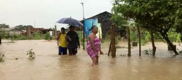 Huracán Iota en Colombia - Sputnik Mundo