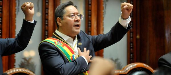 Presidente de Bolivia, Luis Arce - Sputnik Mundo