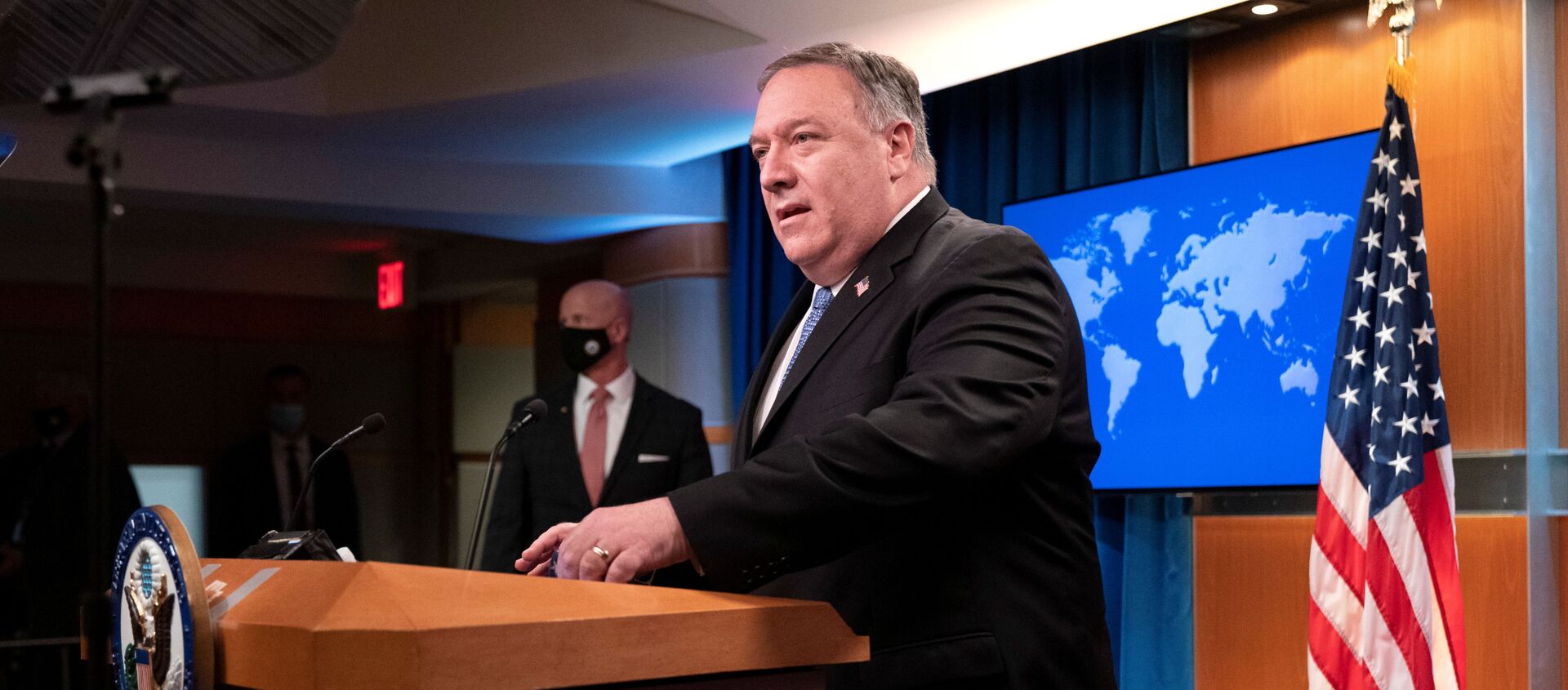 Mike Pompeo, secretario de Estado de EEUU - Sputnik Mundo, 1920, 17.11.2020