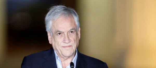 Sebastián Piñera, presidente de Chile Sebastián Piñera, presidente de Chile - Sputnik Mundo