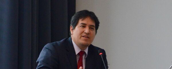 Andrés Arauz, el candidato a presidente de Ecuador - Sputnik Mundo