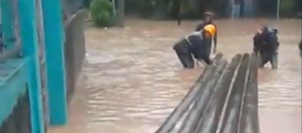 La inundación en San José de Bocay después de la llegada del huracán Iota La inundación en San José de Bocay después de la llegada del huracán Iota - Sputnik Mundo