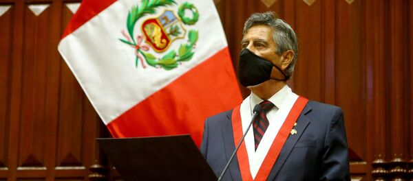 Francisco Sagasti, presidente interino de Perú - Sputnik Mundo