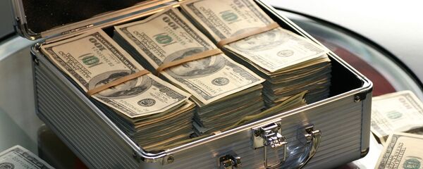 Maletín con dinero Maletín con dinero - Sputnik Mundo