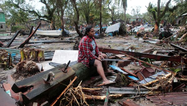 Consecuencias del huracán Iota en Nicaragua - Sputnik Mundo